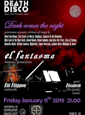 El Fantasma | Ethereal, Goth Recital [GR]  – @ Death Disco